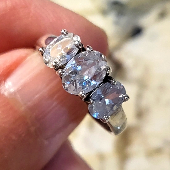 Sterling silver ring 925 - Picture 1 of 5